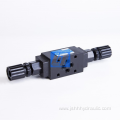 MTCV-02W-O stacked one-way throttle valve